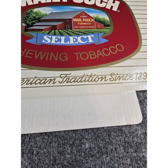 American folk art — Mail Pouch Barns | TheFencePost.com Sign Mail Pouch Tobacco Advertising Cardboard General Store BOGO Barn Vtg #1